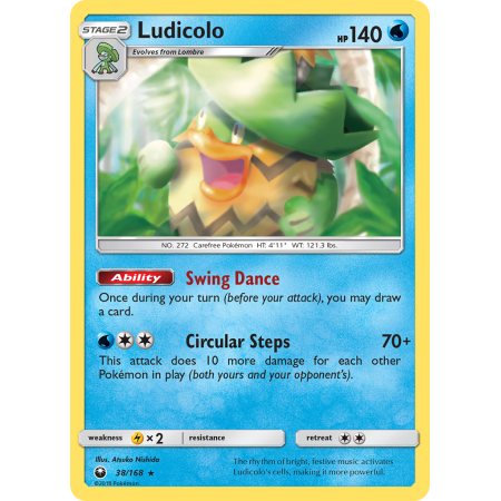 Ludicolo (Reverse Holo)
