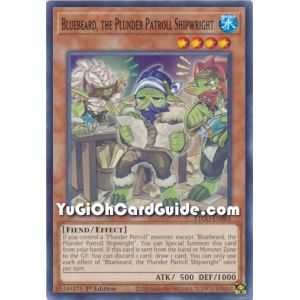 Bluebeard, the Plunder Patroll Shipwright (Common) – Eternity Code | Carta YUGIOH en México