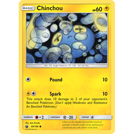 Chinchou (Reverse Holo)