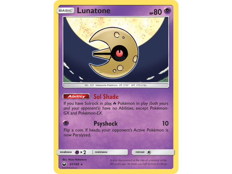 Lunatone (Holo)