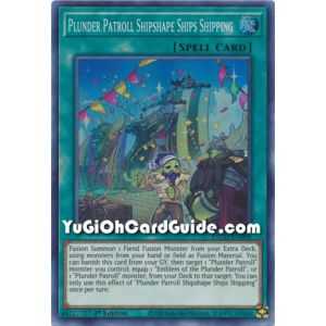 Plunder Patroll Shipshape Ships Shipping (Super Rare) – Eternity Code | Carta YUGIOH en México