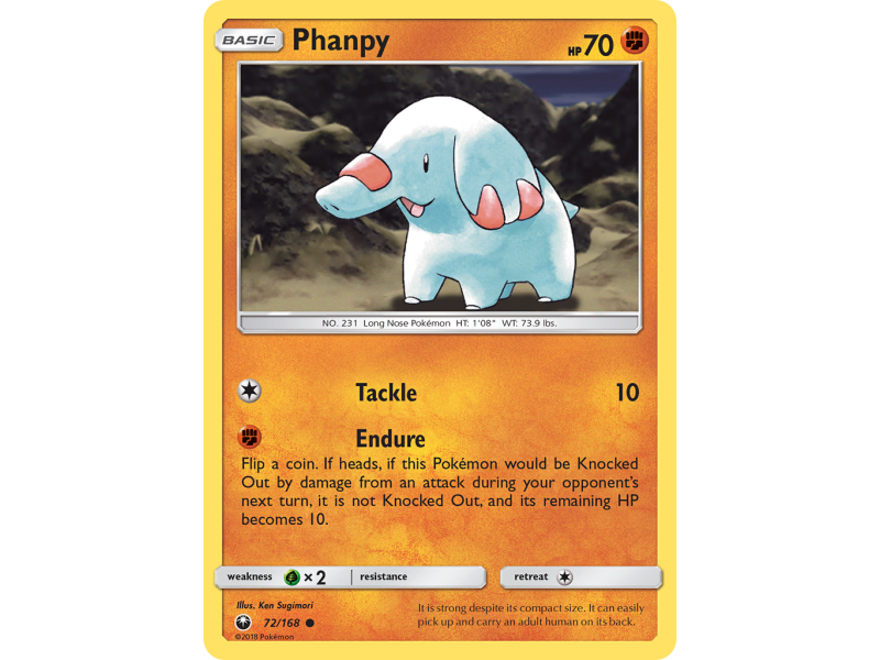 Phanpy (Reverse Holo)
