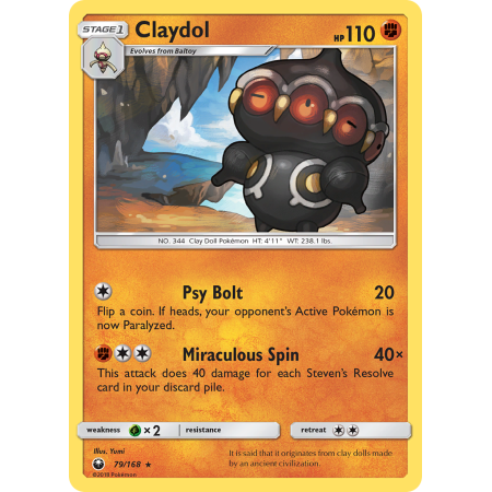 Claydol (Reverse Holo)