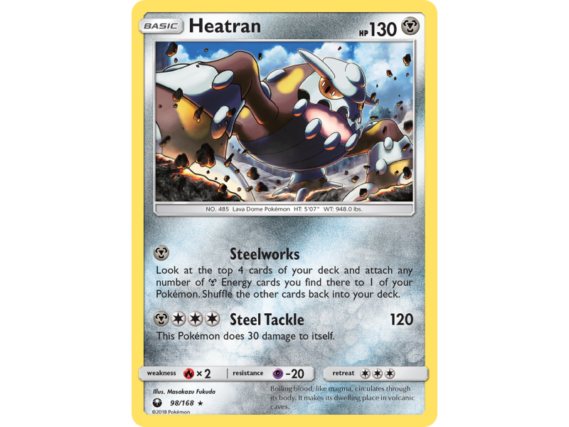 Heatran (Reverse Holo)