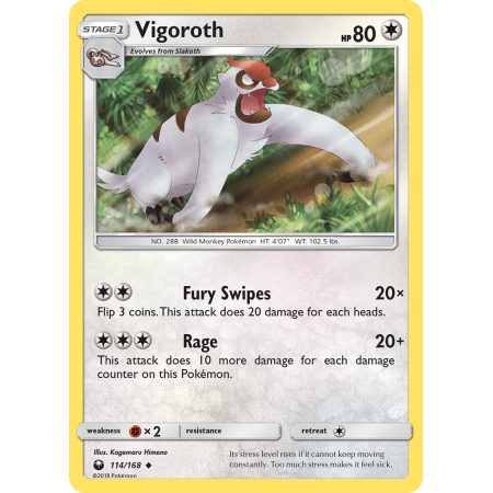 Vigoroth (Reverse Holo)