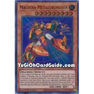 Machina Metalcruncher (Ultra Rare) – Eternity Code | Carta YUGIOH en México