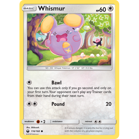 Whismur (Reverse Holo)
