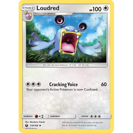 Loudred (Reverse Holo)