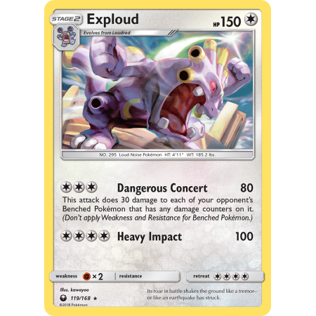 Exploud (Reverse Holo)