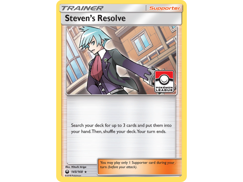 Steven's Resolve (Reverse Holo)