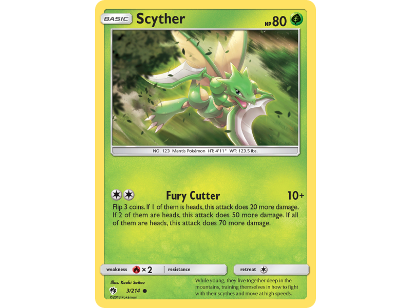 Scyther (Reverse Holo)