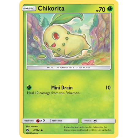 Chikorita (Reverse Holo)