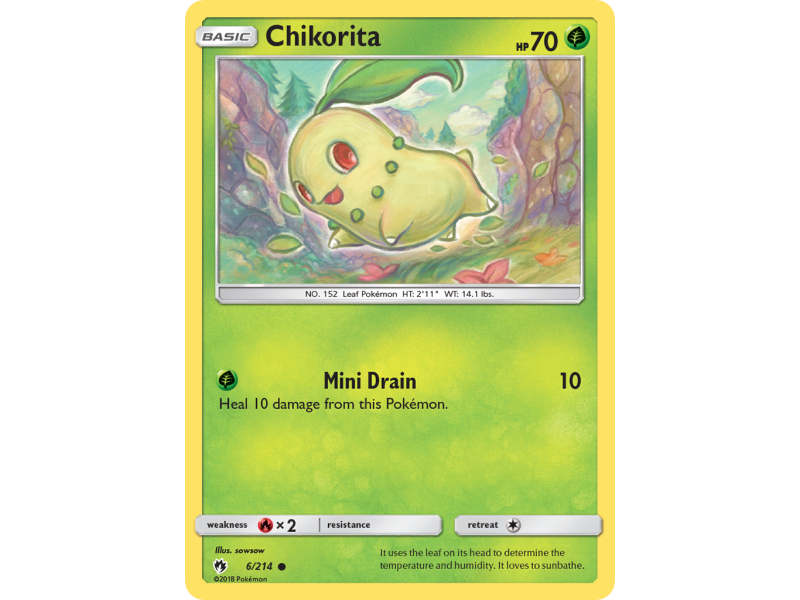 Chikorita (Reverse Holo)