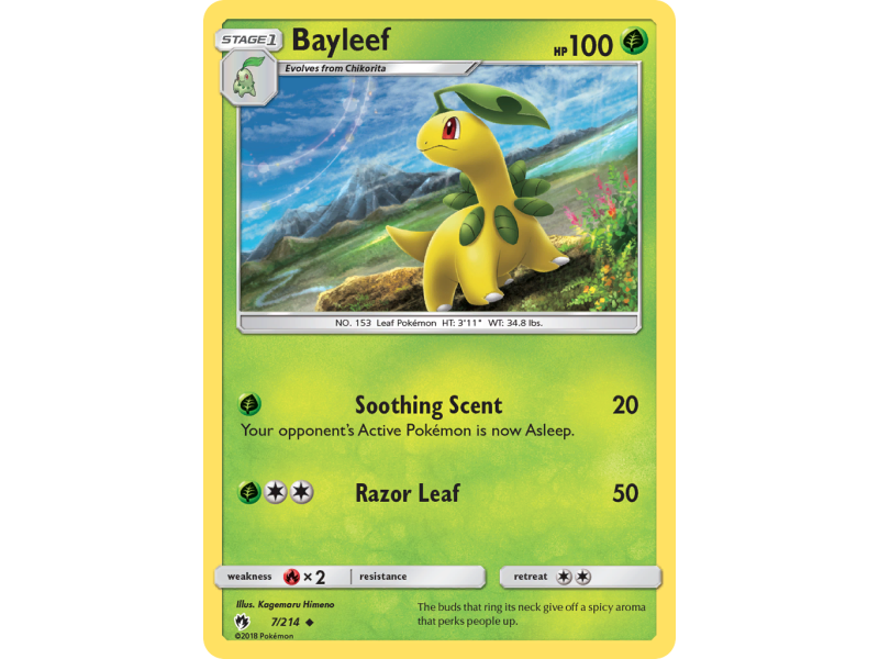 Bayleef (Reverse Holo)