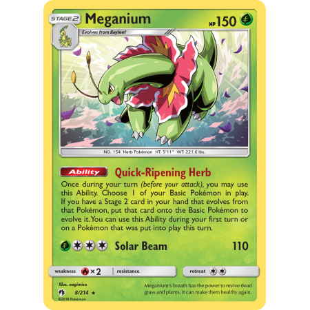 Meganium (Reverse Holo)