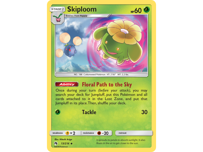 Skiploom (Reverse Holo)