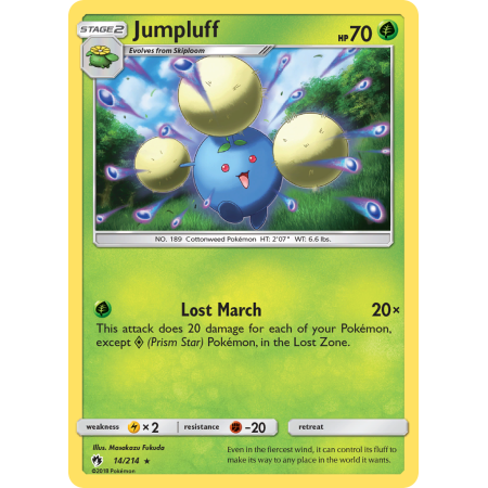 Jumpluff (Reverse Holo)