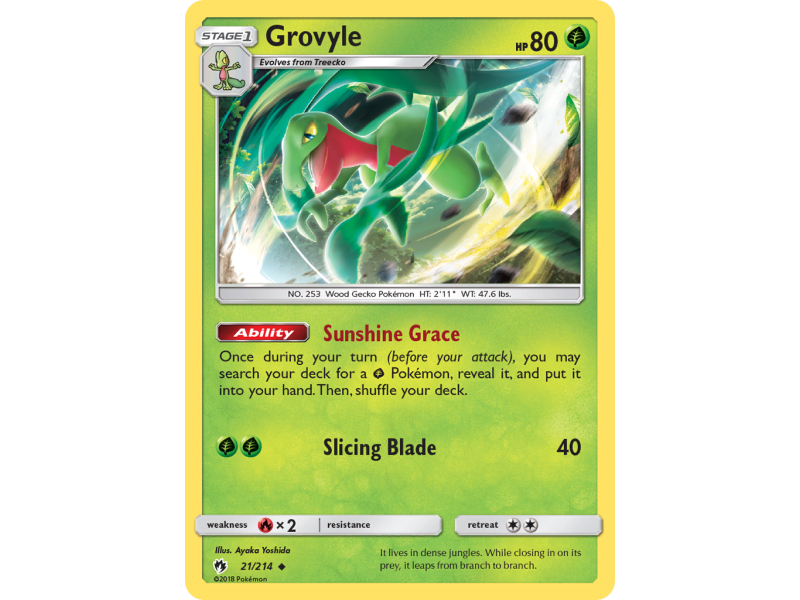 Grovyle (Reverse Holo)