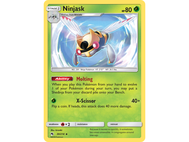 Ninjask (Reverse Holo)