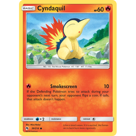 Cyndaquil (Reverse Holo)