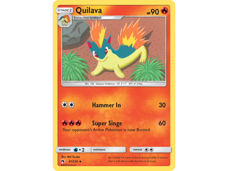 Quilava (Reverse Holo)