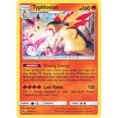 Typhlosion (Reverse Holo)