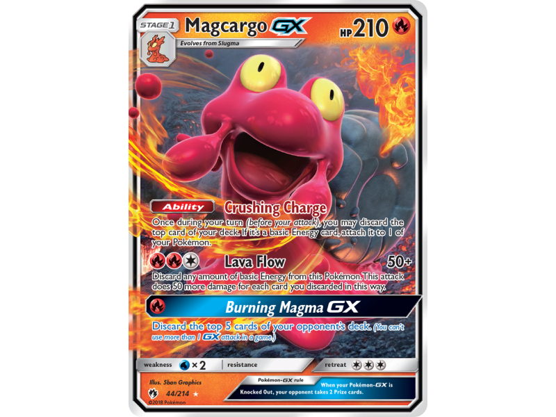 Magcargo-GX (Holo)