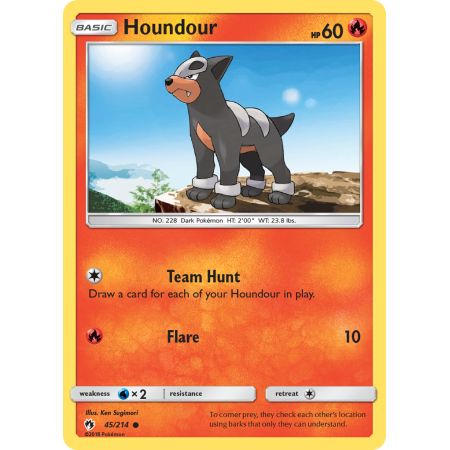Houndour (Reverse Holo)