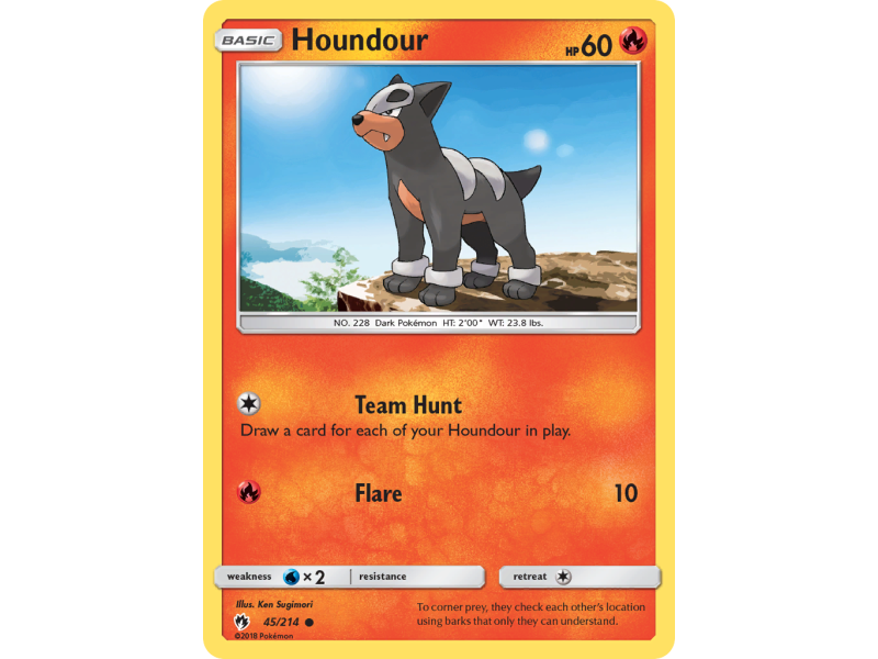 Houndour (Reverse Holo)