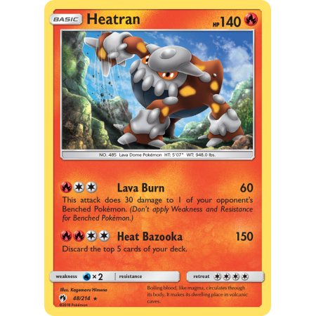 Heatran (Reverse Holo)