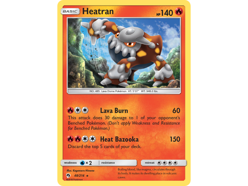 Heatran (Reverse Holo)