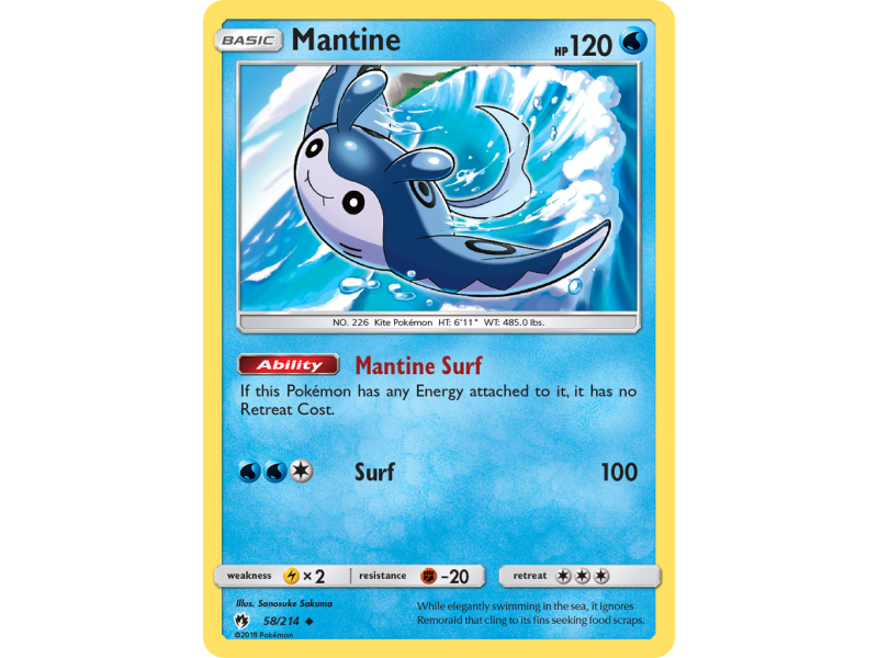 Mantine (Reverse Holo)