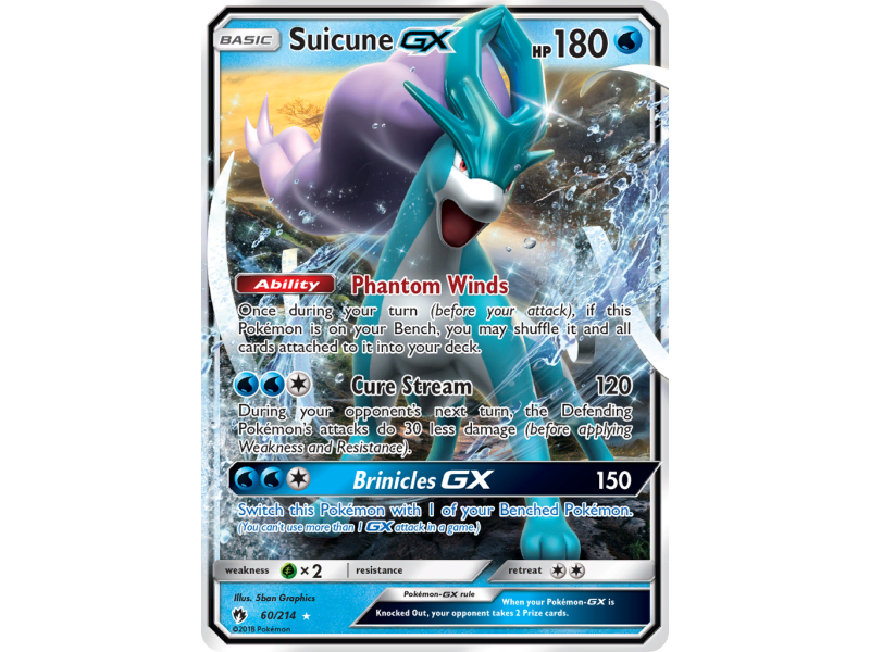 Suicune-GX (Holo)