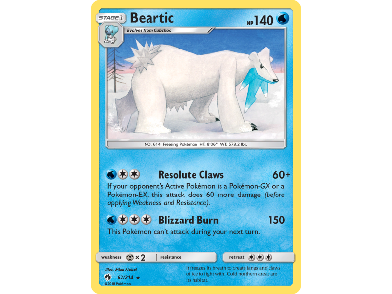 Beartic (Reverse Holo)