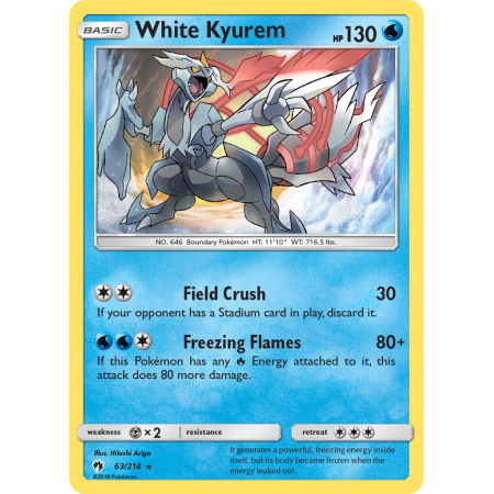 White Kyurem (Reverse Holo)