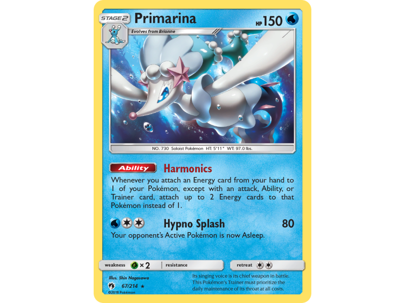 Primarina (Reverse Holo)