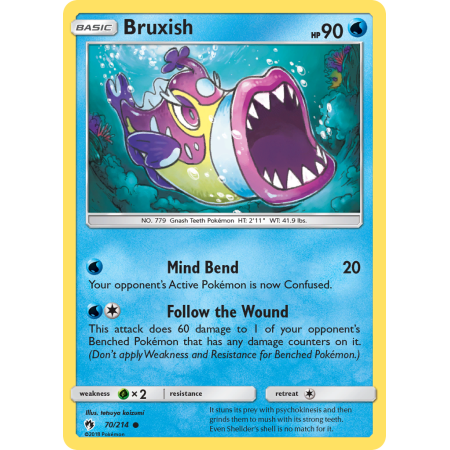 Bruxish (Reverse Holo)