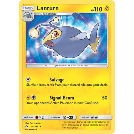 Lanturn (Reverse Holo)