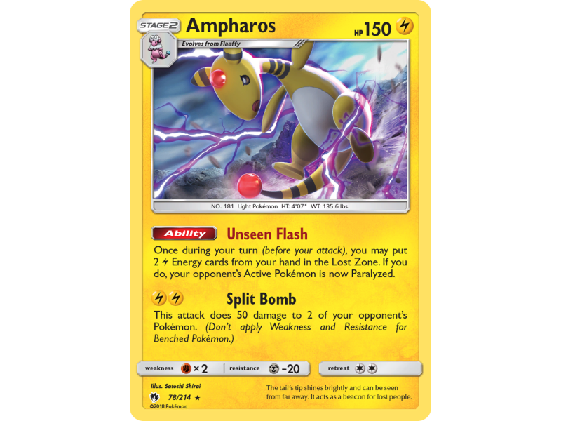Ampharos (Reverse Holo)