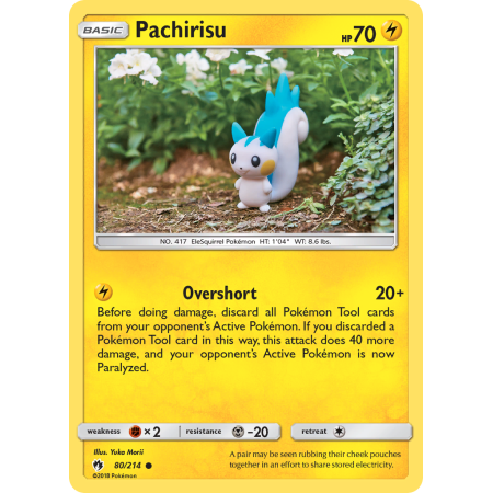 Pachirisu (Reverse Holo)