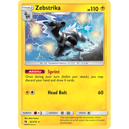 Zebstrika (Reverse Holo)