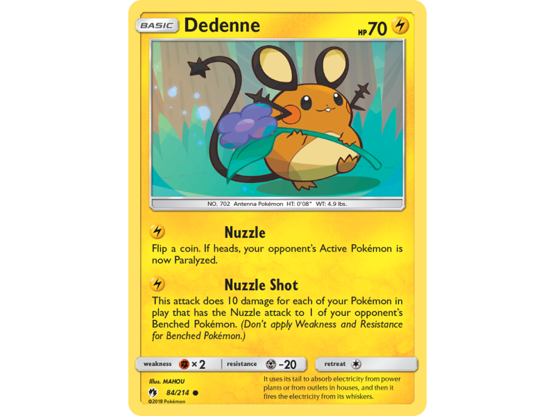 Dedenne (Reverse Holo)