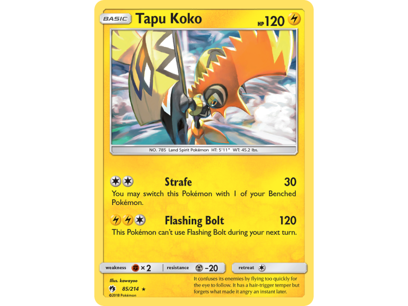Tapu Koko (Holo)