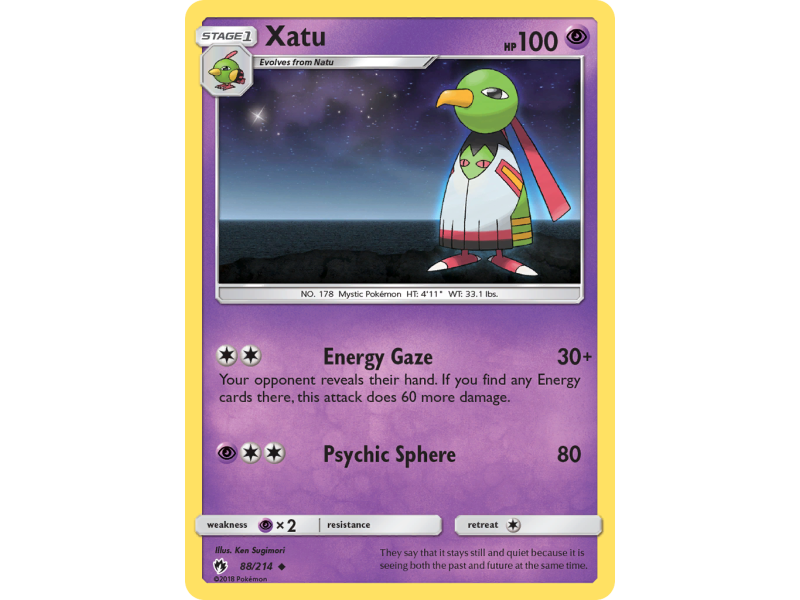 Xatu (Reverse Holo)