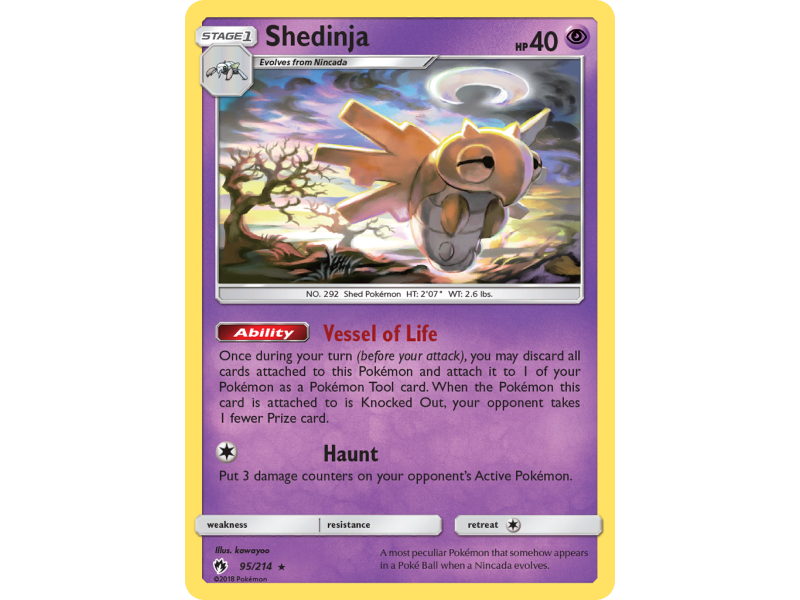 Shedinja (Reverse Holo)