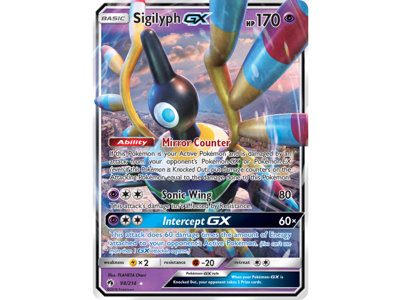 Sigilyph-GX (Holo)