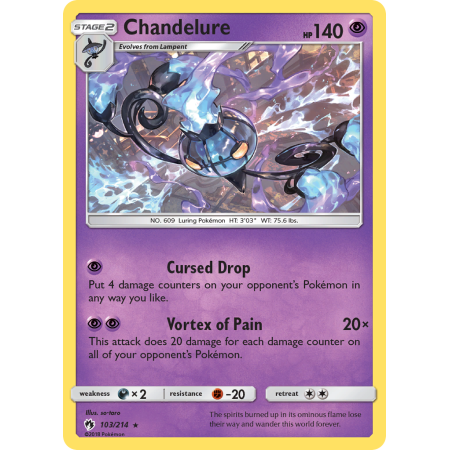 Chandelure (Reverse Holo)