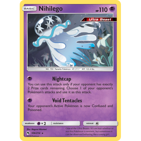 Nihilego (Reverse Holo)