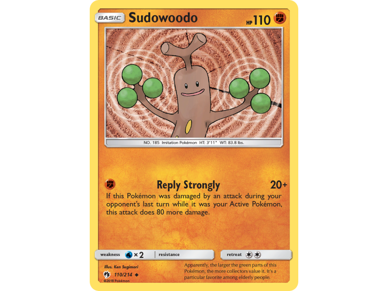 Sudowoodo (Reverse Holo)