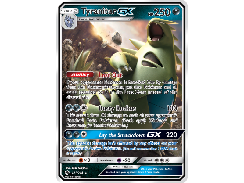 Tyranitar-GX (Holo)